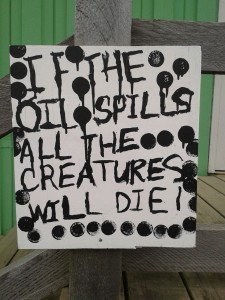 If the oil spills all the creatures die from Haida Nation