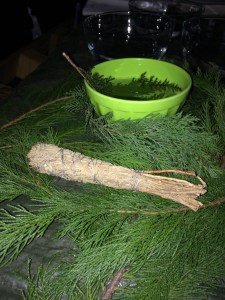 cedar bows and water for cleansing (768x1024)